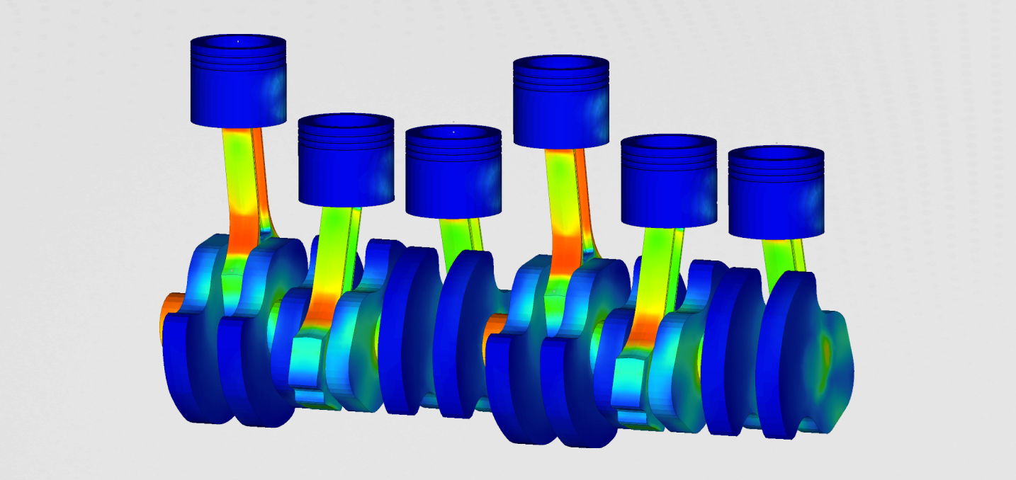 Crankshaft transient simulation