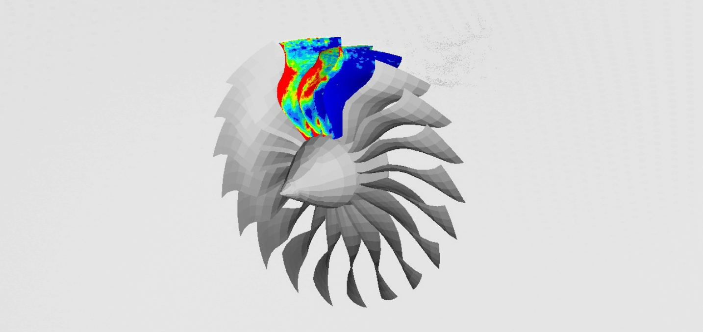 Turbofan engine bird strike