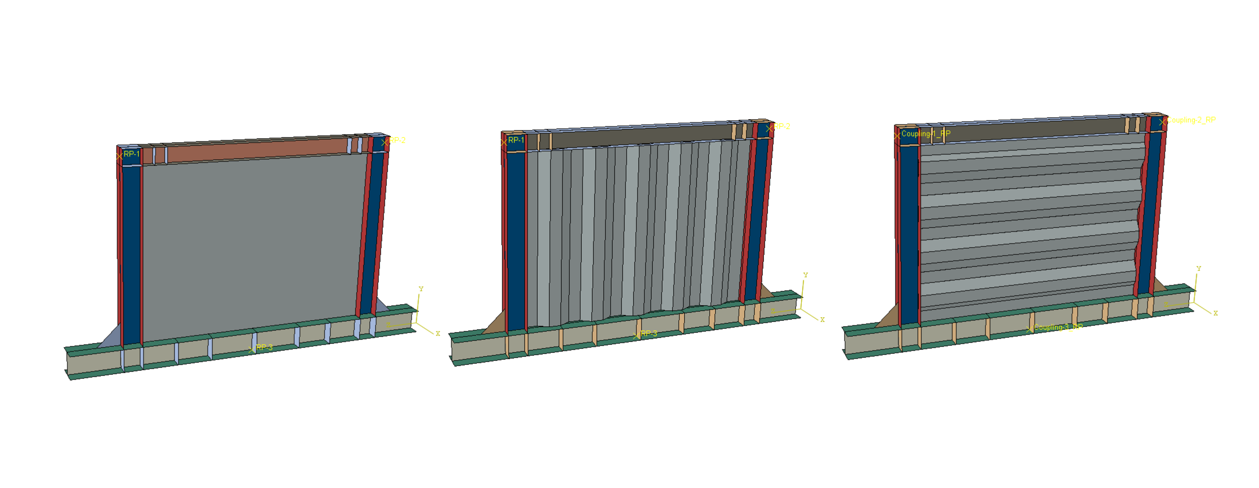 Stop log under inspection