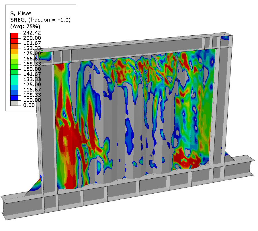 First fracture of Specimen A